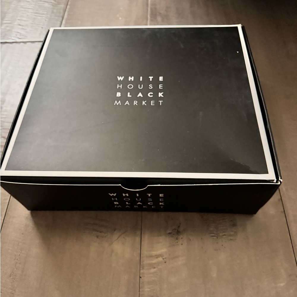 White House Black Market “ISLA” Open Toe Shootie - Picture 8 of 9